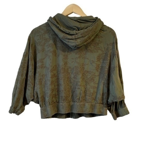 Anthropologie Saturday Sunday Embroidered Zip Up Hoodie - Picture 11 of 16